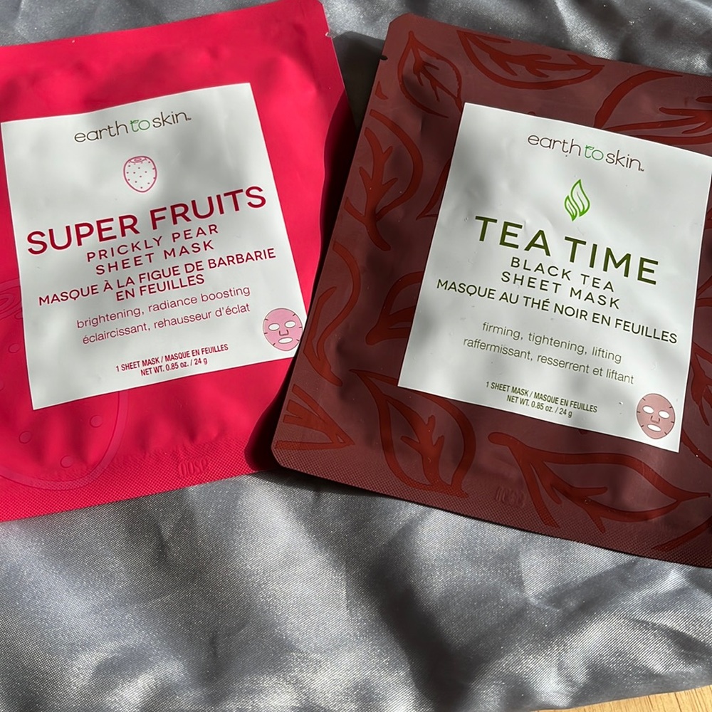 2 Earth to Skin Sheet Masks